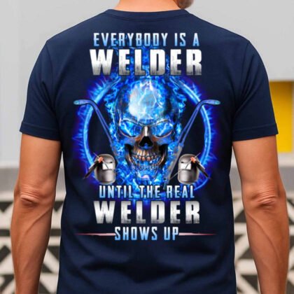 Everybody Is A Welder Apparel - Skull Design