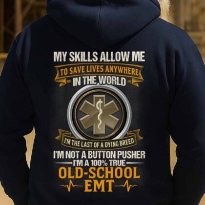 Old-School EMT Apparel - Save Lives Anywhere